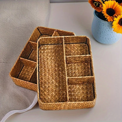 Paniers en osier pour rangement | QuadraBaskets™ - Rangement Chic