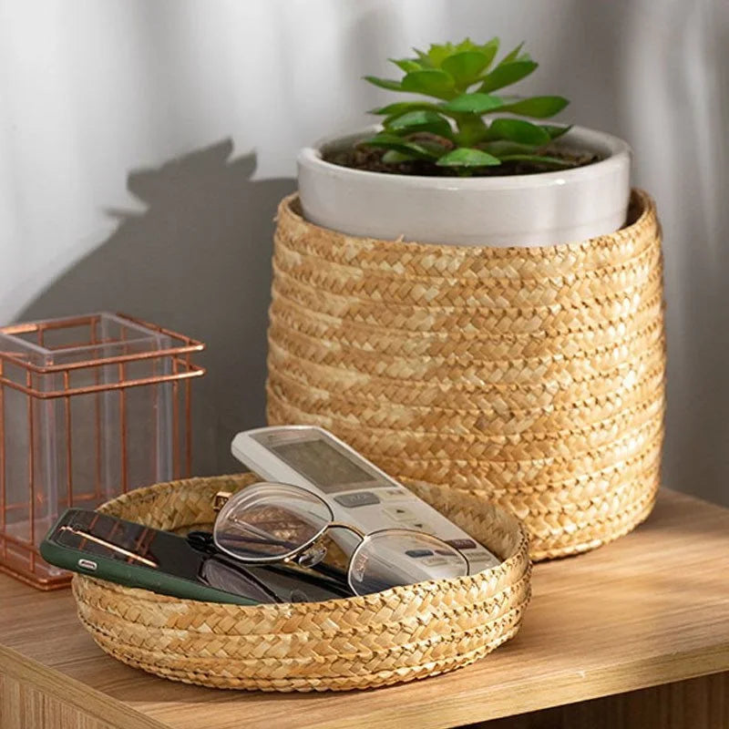 Panier en osier | NaturaNest™ - Rangement Chic Panier en osier avec couvercle panier en osier, panier osier rangement maison, corbeille vannerie naturelle, panier wicker pour plantes, solution rangement osier intérieur, panier en osier deco maison, corbeille osier durable, vannerie pour rangement, panier osier polyvalent, rangement en wicker naturel