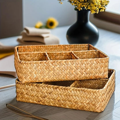 Paniers en osier pour rangement | QuadraBaskets™ - Rangement Chic