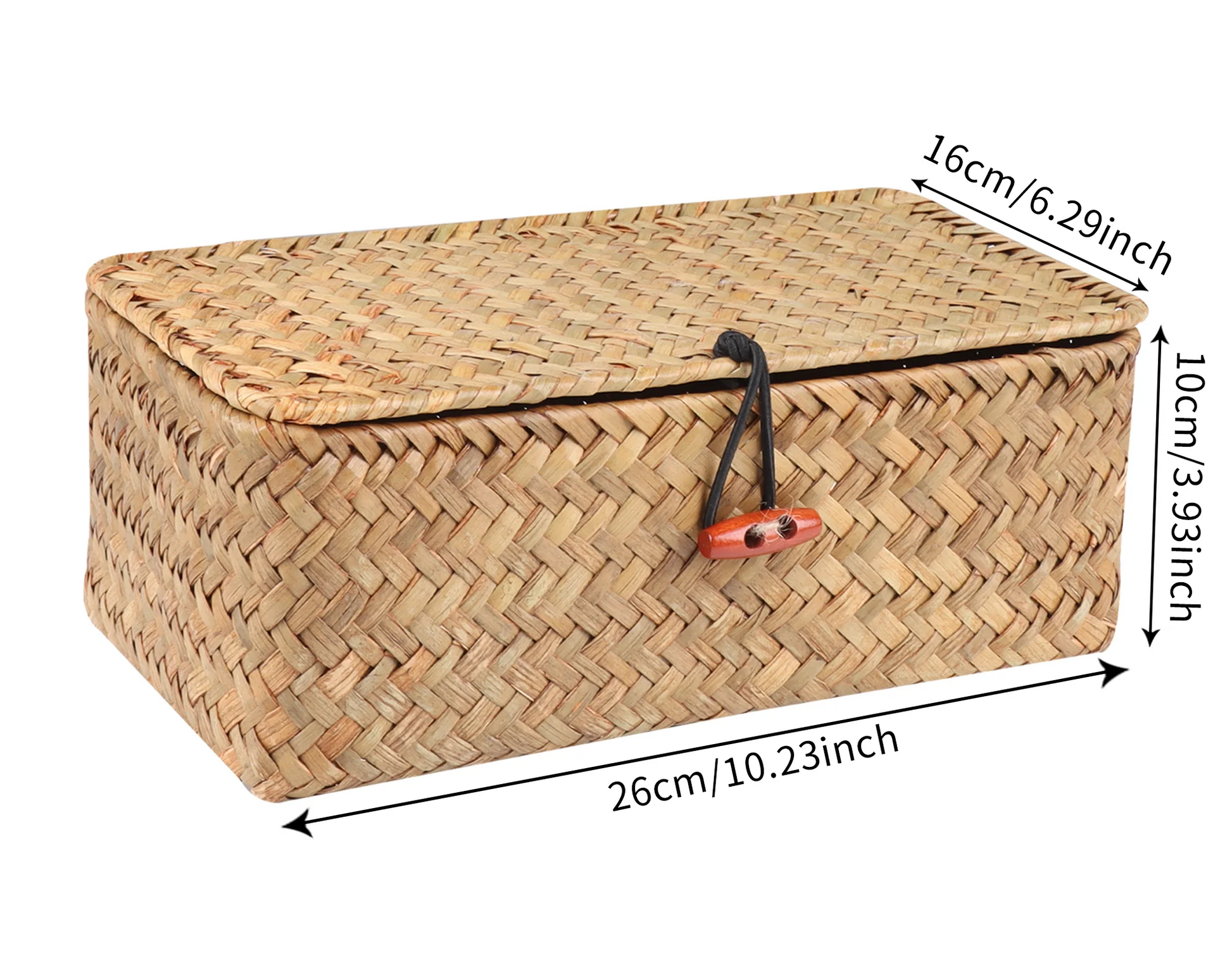Panier osier Tressia rangementchic panier de rangement durable pour accessoires maison
