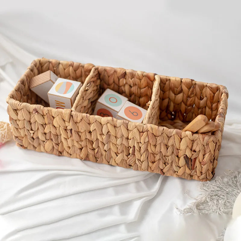 Panier rangement osier Structura rangementchic.com panier tressé main écologique pour bureau et maison