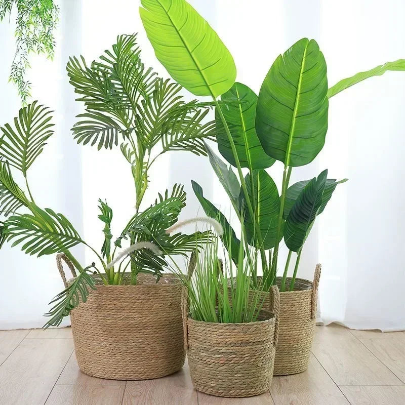 Panier en osier | VerduraBloom™ - Rangement Chic panier en osier avec couvercle, panier osier rangement jardin, corbeille vannerie naturelle, panier wicker pour plantes, solution rangement osier exterieur, panier en osier deco maison, corbeille osier avec couvercle durable, vannerie pour pot fleurs, panier osier polyvalent ecolo, rangement en paille couvercle