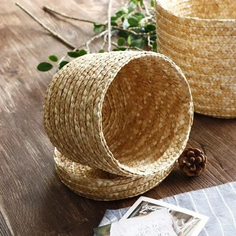 Panier en osier | NaturaNest™ - Rangement Chic Panier en osier avec couvercle panier en osier, panier osier rangement maison, corbeille vannerie naturelle, panier wicker pour plantes, solution rangement osier intérieur, panier en osier deco maison, corbeille osier durable, vannerie pour rangement, panier osier polyvalent, rangement en wicker naturel