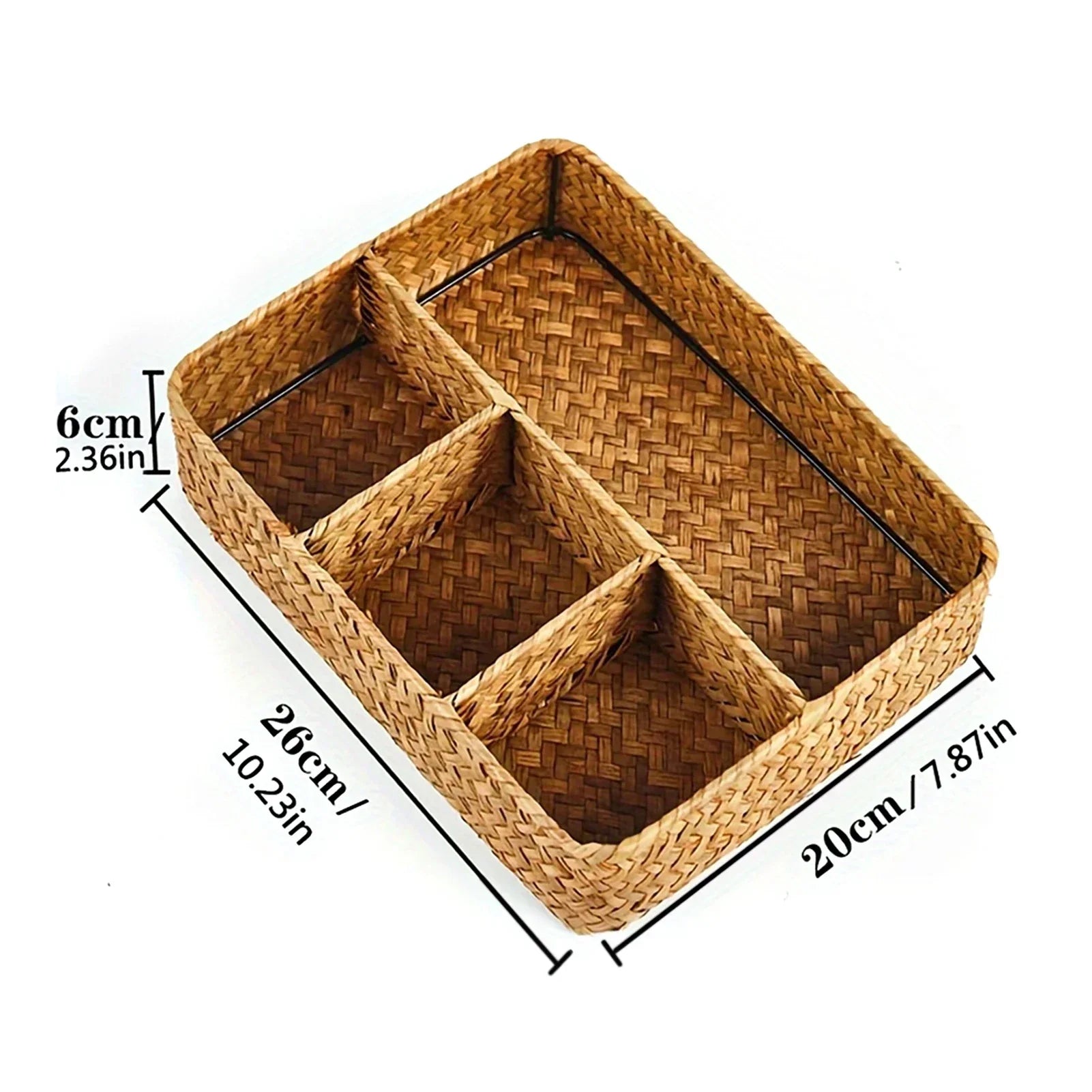 Paniers en osier pour rangement | QuadraBaskets™ - Rangement Chic