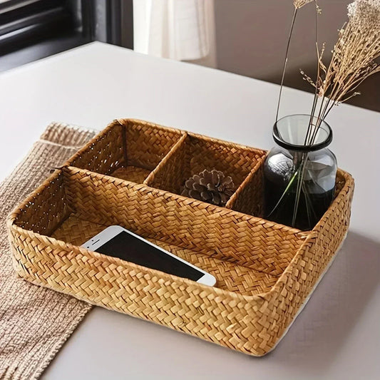 Paniers en osier pour rangement | QuadraBaskets™ - Rangement Chic