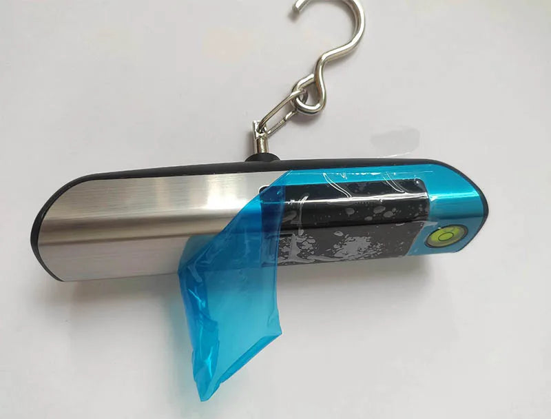 Pese bagage numérique haute précision 50kg en acier inoxydable, balance bagage numérique portable idéale pour valise et voyage, accessoire de la collection Accessoires Sécurité Voyage de la boutique Rangement Chic