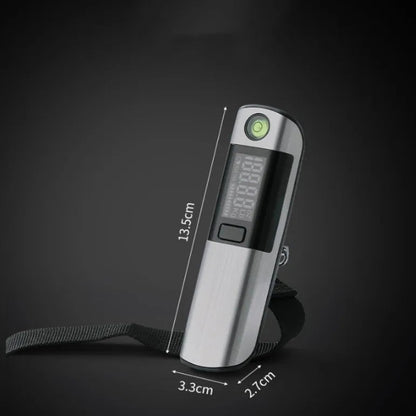 Pese bagage numérique haute précision 50kg en acier inoxydable, balance bagage numérique portable idéale pour valise et voyage, accessoire de la collection Accessoires Sécurité Voyage de la boutique Rangement Chic