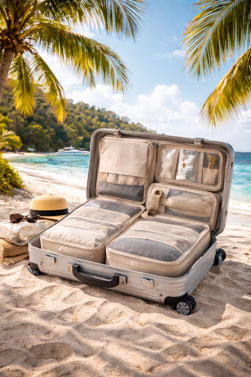 rangement chic collection organisateur de valise