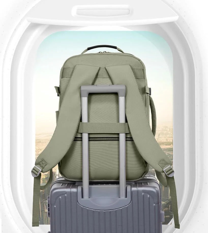 Rucksack für Damen auf Reisen