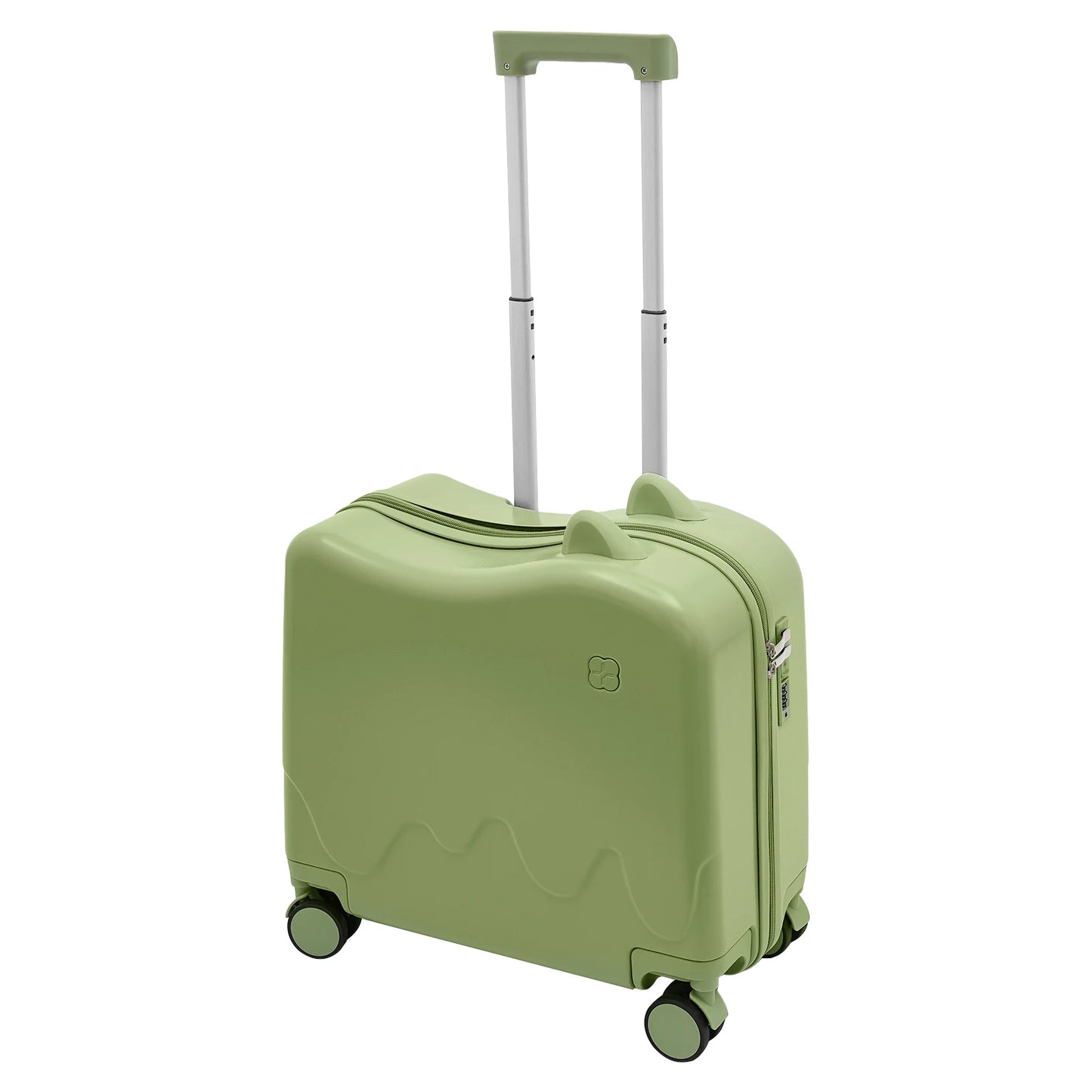 Valise enfant à roulettes cabine 8 pouces grande capacité 37L, conçue pour les enfants de 3 à 6 ans, avec structure robuste en ABS et PVC, roues universelles silencieuses, verrou à code intégré, poignée antidérapante et tige de traction réglable. Valise enfant légère et résistante, compatible avion, dotée de compartiments intérieurs organisés, coins arrondis pour plus de sécurité, supportant jusqu’à 60 kg et permettant à l’enfant de s’asseoir et rouler. Valise enfant design ludique et premium, idéale pour v
