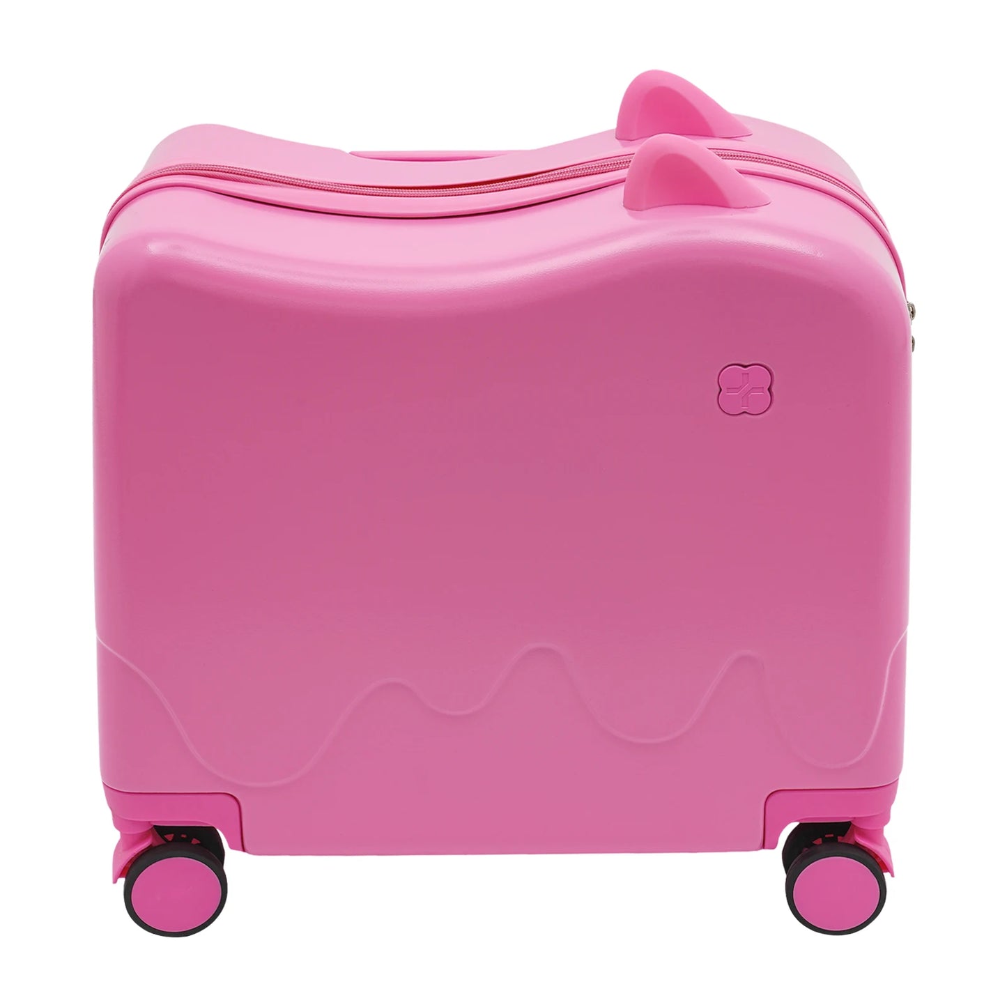 Valise enfant à roulettes cabine 8 pouces grande capacité 37L, conçue pour les enfants de 3 à 6 ans, avec structure robuste en ABS et PVC, roues universelles silencieuses, verrou à code intégré, poignée antidérapante et tige de traction réglable. Valise enfant légère et résistante, compatible avion, dotée de compartiments intérieurs organisés, coins arrondis pour plus de sécurité, supportant jusqu’à 60 kg et permettant à l’enfant de s’asseoir et rouler. Valise enfant design ludique et premium, idéale pour v