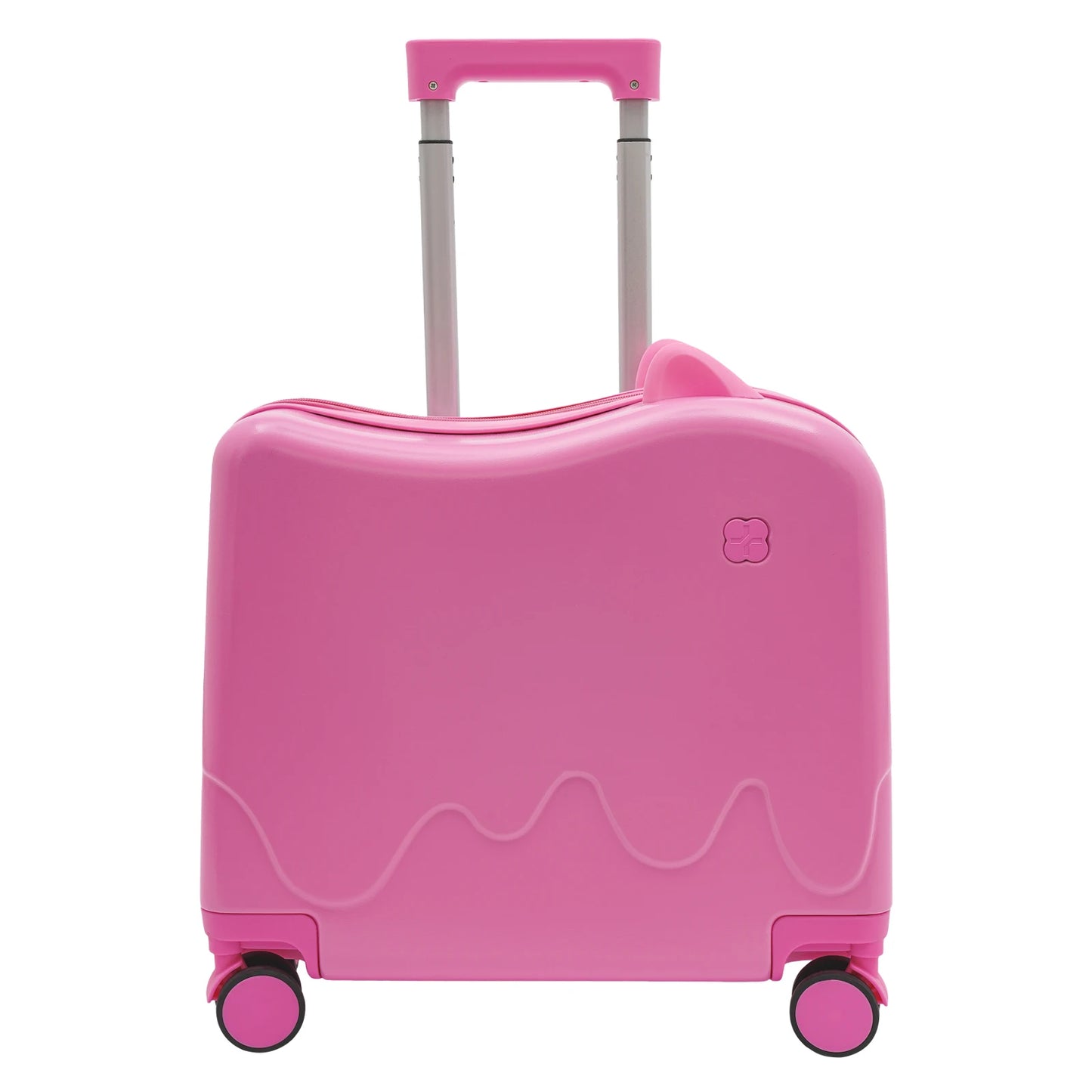 Valise enfant à roulettes cabine 8 pouces grande capacité 37L, conçue pour les enfants de 3 à 6 ans, avec structure robuste en ABS et PVC, roues universelles silencieuses, verrou à code intégré, poignée antidérapante et tige de traction réglable. Valise enfant légère et résistante, compatible avion, dotée de compartiments intérieurs organisés, coins arrondis pour plus de sécurité, supportant jusqu’à 60 kg et permettant à l’enfant de s’asseoir et rouler. Valise enfant design ludique et premium, idéale pour v