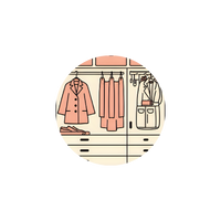 Logo de la boutique en ligne spécialisée dans les articles de rangement : www.rangementchic.com