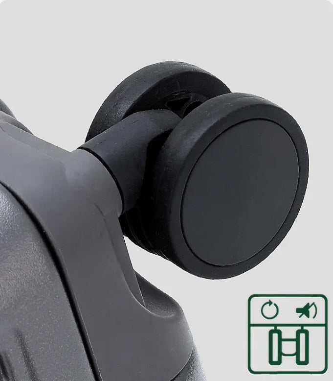 Roulettes multidirectionnelles 360° silencieuses sur valise cabine pour déplacements fluides