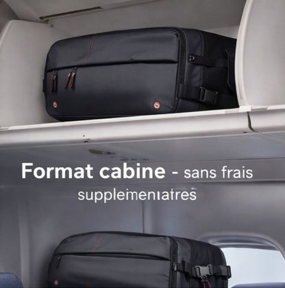 Sac a dos compression sous vide AirVault rangementchic ideal pour voyage cabine avion