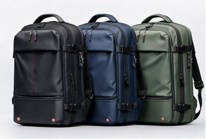 Sac a dos compression sous vide AirVault rangementchic ideal pour voyage cabine avion