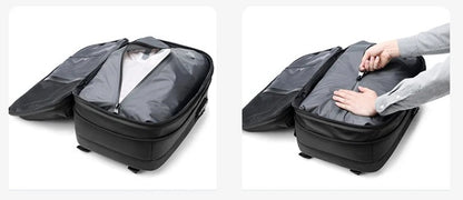 Sac a dos compression sous vide AirVault rangementchic ideal pour voyage cabine avion