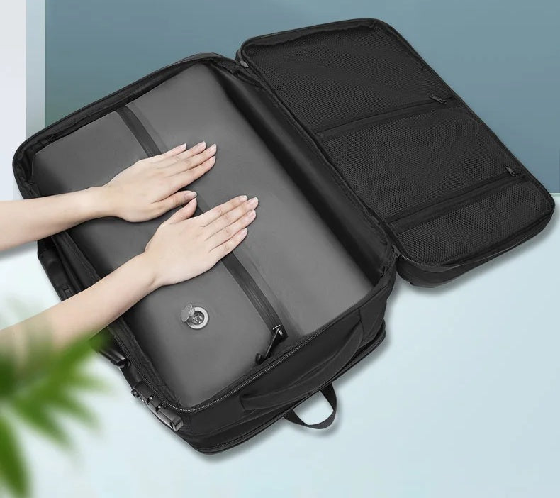 Sac à dos compression sous vide, rangement voyage optimisé, balance compression parfaite