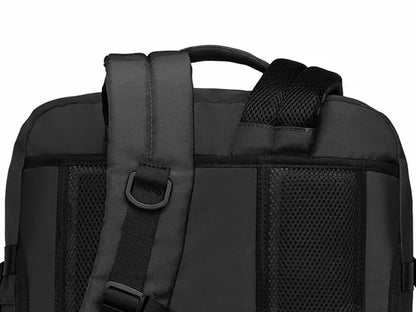 Le sac a dos de voyage | AeroCabin™ est le compagnon parfait pour voyager sereinement. Compatible bagage cabine (55×35×20 cm, 38L), imperméable, léger (1,11 kg) et accepté par plus de 100 compagnies aériennes, il vous accompagne partout : week-ends, affaires, city-trips ou vols low-cost. Son design convertible sac à main / sac à dos, ses compartiments intelligents, sa poche PC et son polyester 900D en font un modèle robuste, pratique et conçu pour la mobilité moderne