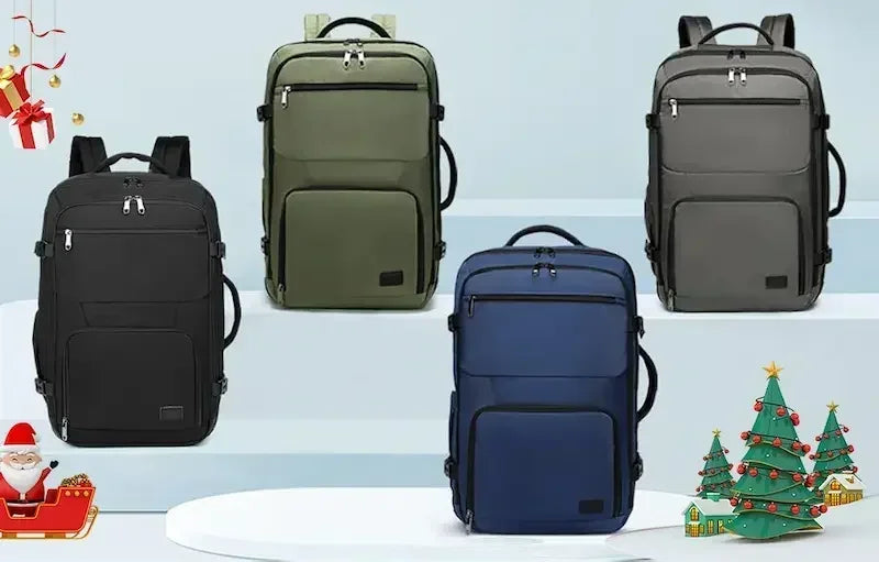 Le sac a dos de voyage | AeroCabin™ est le compagnon parfait pour voyager sereinement. Compatible bagage cabine (55×35×20 cm, 38L), imperméable, léger (1,11 kg) et accepté par plus de 100 compagnies aériennes, il vous accompagne partout : week-ends, affaires, city-trips ou vols low-cost. Son design convertible sac à main / sac à dos, ses compartiments intelligents, sa poche PC et son polyester 900D en font un modèle robuste, pratique et conçu pour la mobilité moderne