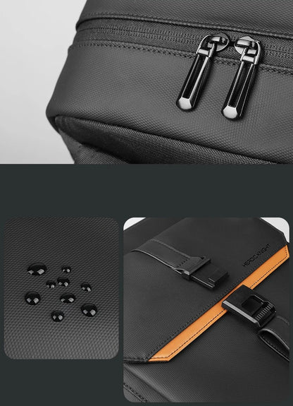 Sac à dos ordinateur portable | Smart Pro™ – Tissu étanche, dos respirant et style professionnel pour déplacements urbains