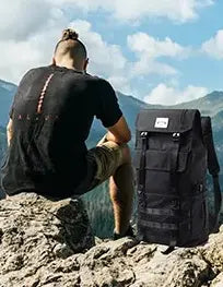 sac a dos roll top homme avec compartiment ordinateur 17.3 pouces resistant a l eau