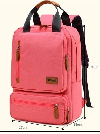 Sac à dos voyage femme Canvas Urbain™ – design moderne et confortable, multipoche et résistant à l’eau, compagnon parfait pour toutes vos aventures en ville.