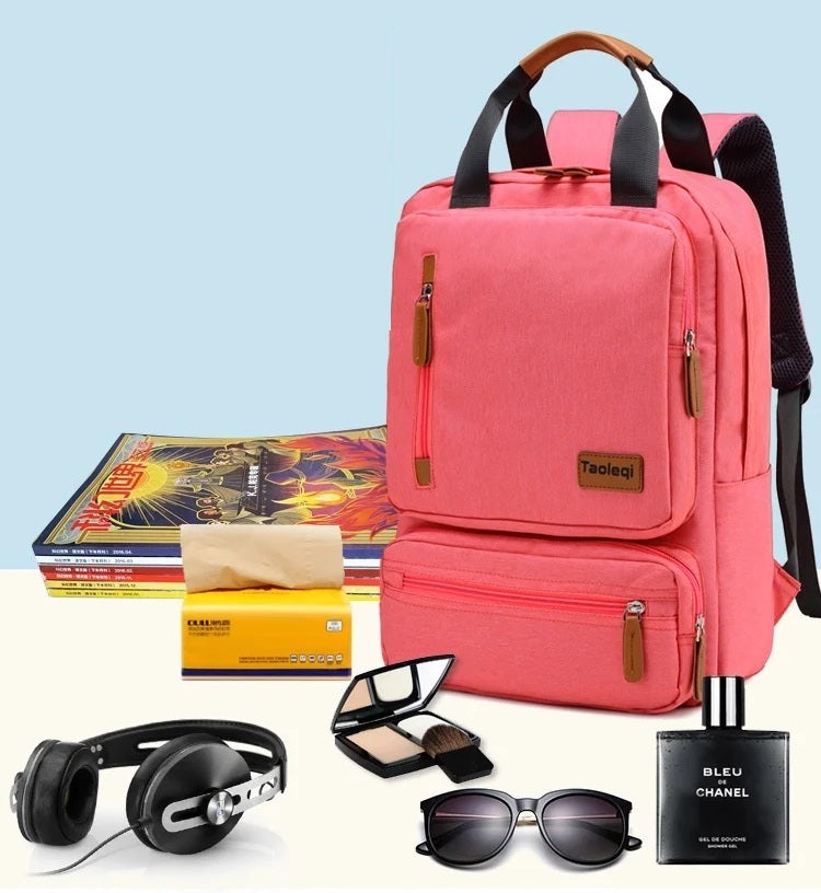 Sac à dos voyage femme Canvas Urbain™ – design moderne et confortable, multipoche et résistant à l’eau, compagnon parfait pour toutes vos aventures en ville.