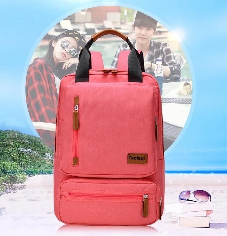 Sac à dos voyage femme Canvas Urbain™ – design moderne et confortable, multipoche et résistant à l’eau, compagnon parfait pour toutes vos aventures en ville.