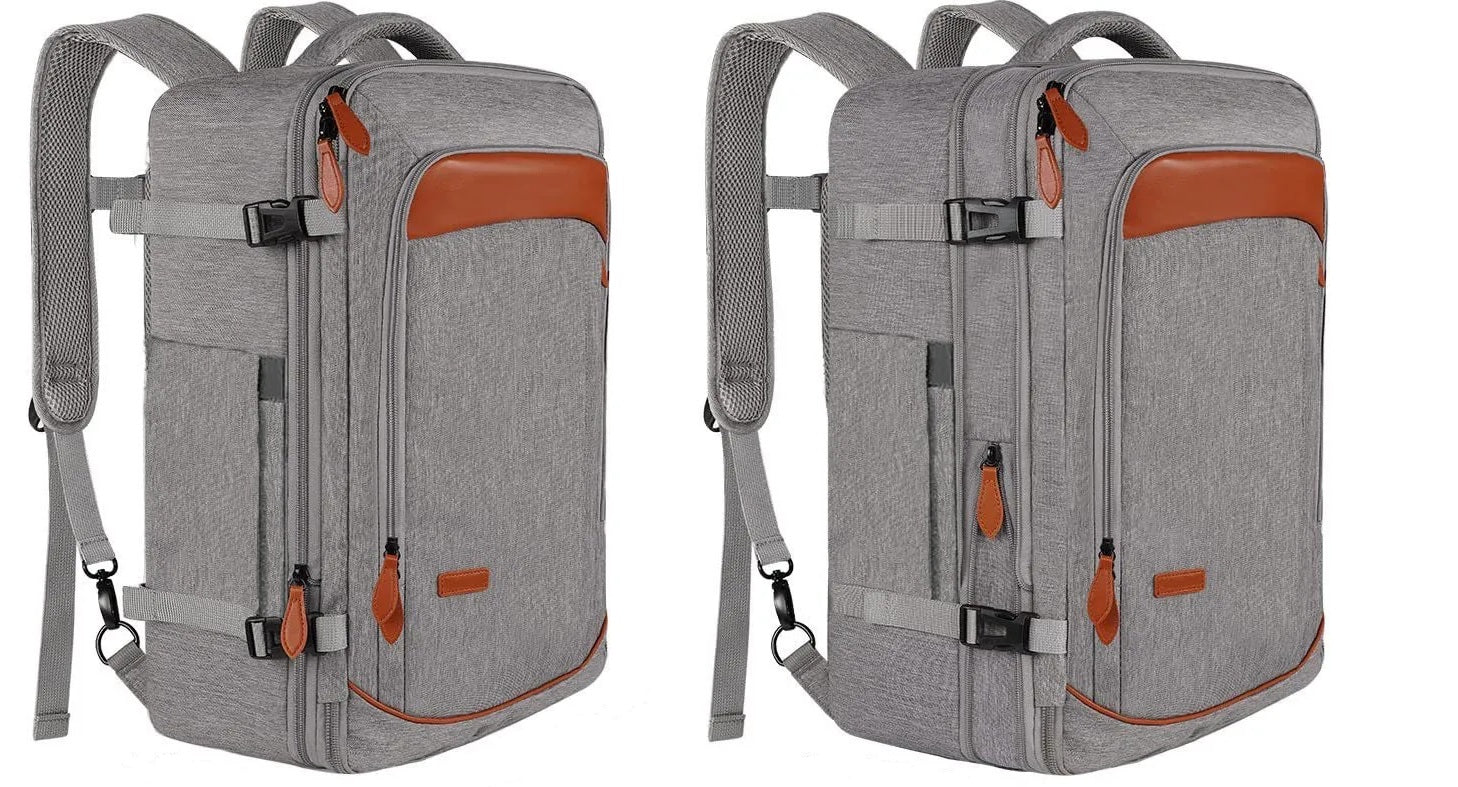 Sac valise cabine extensible homme 40L imperméable avec cubes de rangement inclus extansible