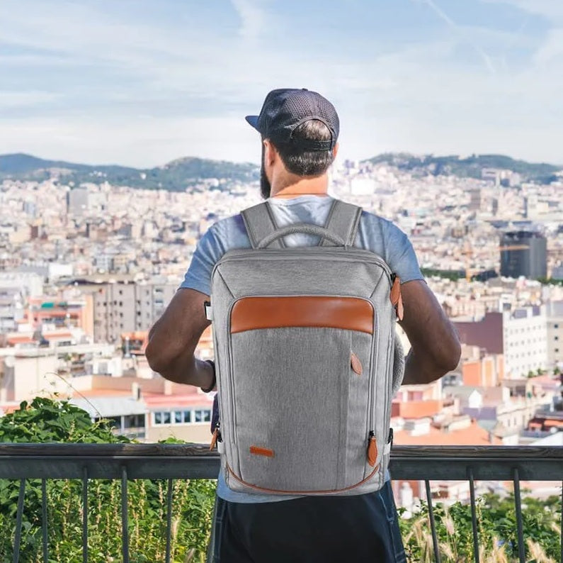 Sac valise cabine extensible homme 40L imperméable avec cubes de rangement inclus-elegant voyage