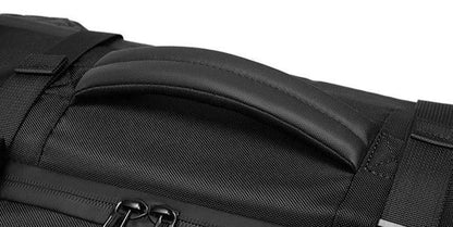 Sac a dos voyage compression sous vide Airbag Business™ : compact, étanche, USB, grande capacité extensible et organisation optimale.