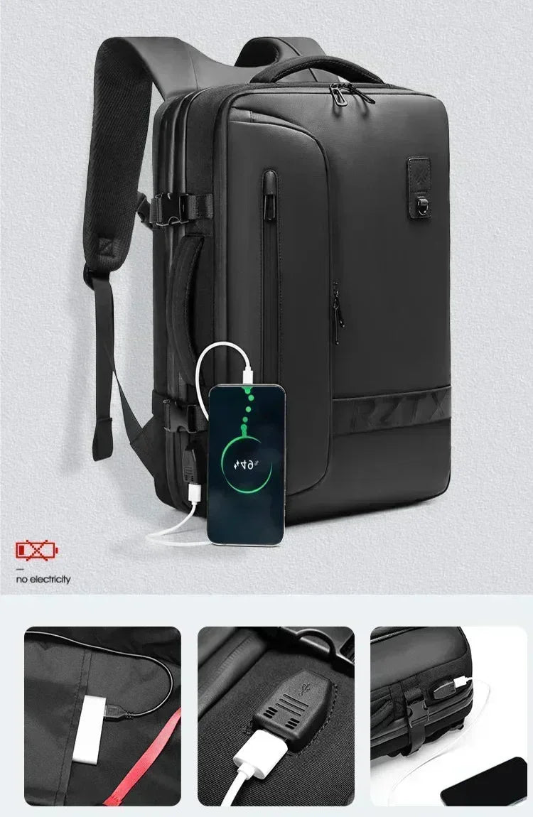 sac a dos voyage, sac à dos compression sous vide, sac de voyage compact, organisateur valise, sac cabine avion, sac rangement optimisé