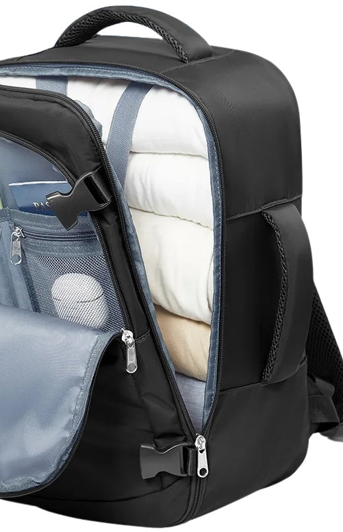 Sac a dos voyage cabine 40x20x25 EasyTrip compatible Ryanair, bagage a main sous siege avec compartiment ordinateur et rangement optimise