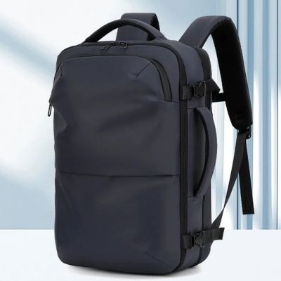 Sac a dos voyage compression sous vide 17 pouces 36-55L bleu