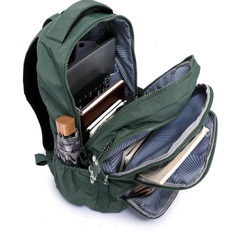 sac à dos voyage femme léger et résistant à l’eau City Élégance, idéal pour déplacements urbains quotidiens