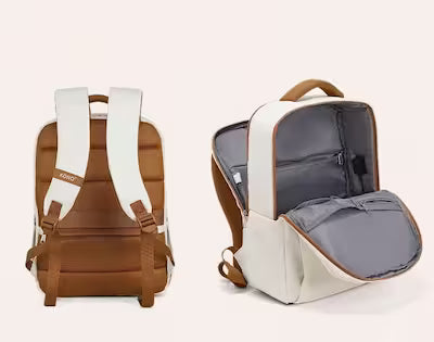 Sac a dos voyage femme cabine Ryanair léger et étanche, idéal pour transporter un ordinateur 15,6 pouces et organiser tous les accessoires