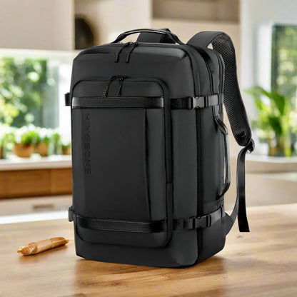 Sac à dos voyage ÉliteVoyage™ premium avec compartiment ordinateur 17 pouces, multiples poches et design ergonomique pour voyages professionnels et loisirs