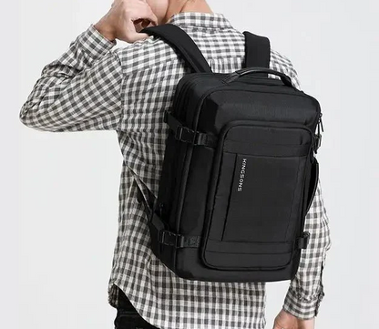 Sac à dos voyage ÉliteVoyage™ premium avec compartiment ordinateur 17 pouces, multiples poches et design ergonomique pour voyages professionnels et loisirs