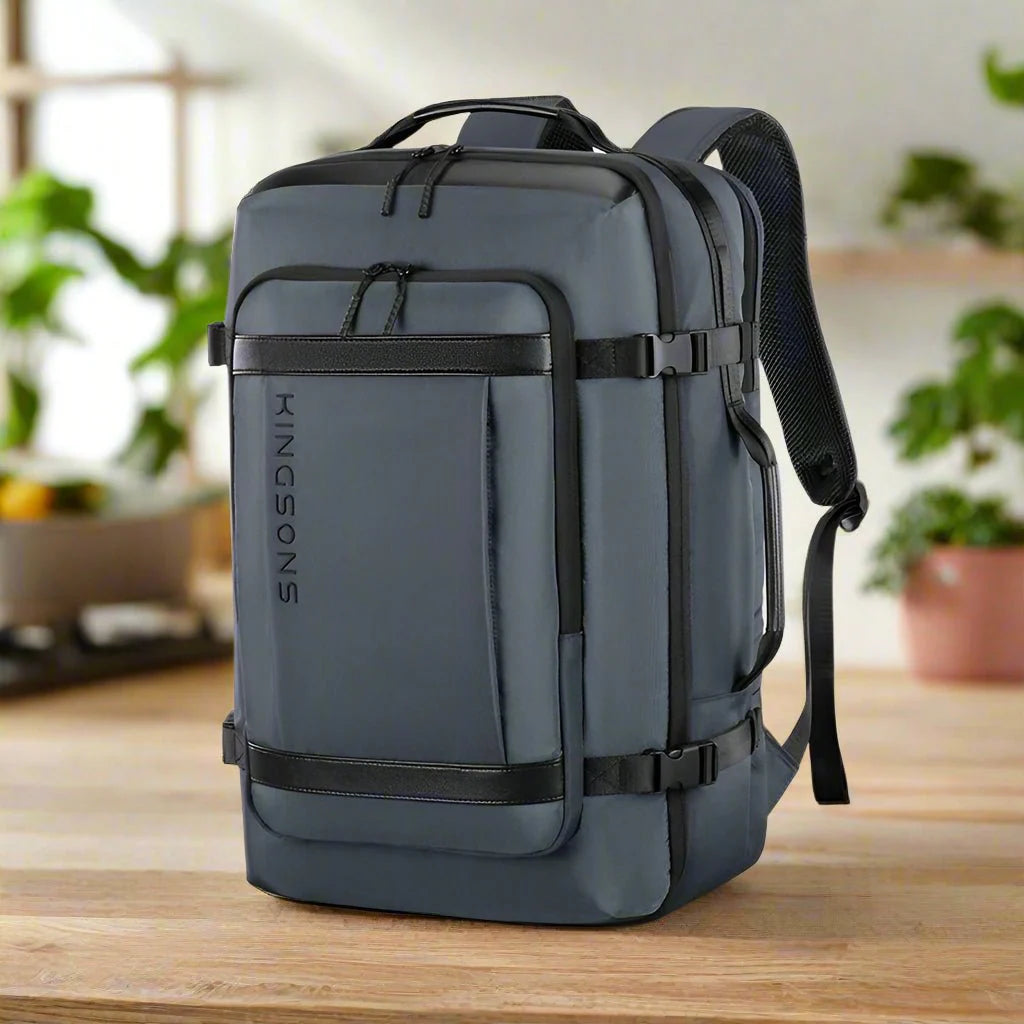 Sac à dos voyage ÉliteVoyage™ polyvalent 35L type valise, ultra-léger, sécurisé et confortable pour déplacements en avion, train ou escapades urbaine