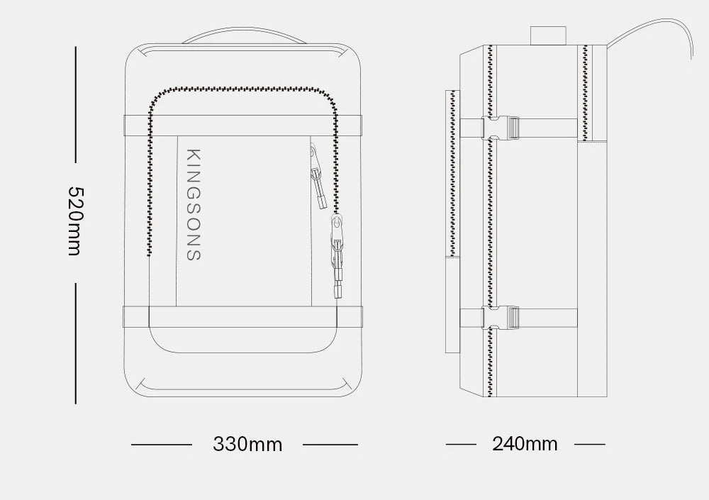 Sac à dos voyage femme et homme ÉliteVoyage™ léger, imperméable, extensible +50%, bretelles rembourrées et ouverture 180° pour organisation optimale