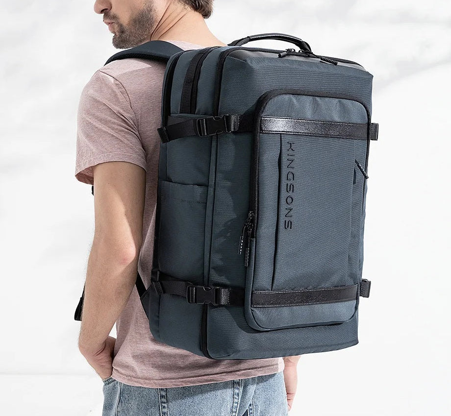 Sac à dos voyage ÉliteVoyage™ polyvalent 35L type valise, ultra-léger, sécurisé et confortable pour déplacements en avion, train ou escapades urbaine