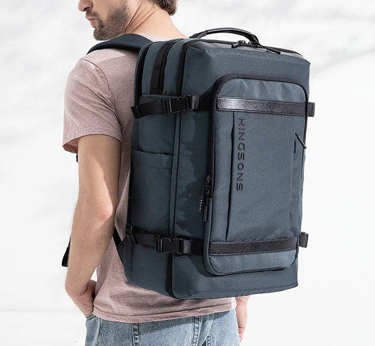 Sac à dos voyage ÉliteVoyage™ polyvalent 35L type valise, ultra-léger, sécurisé et confortable pour déplacements en avion, train ou escapades urbaine