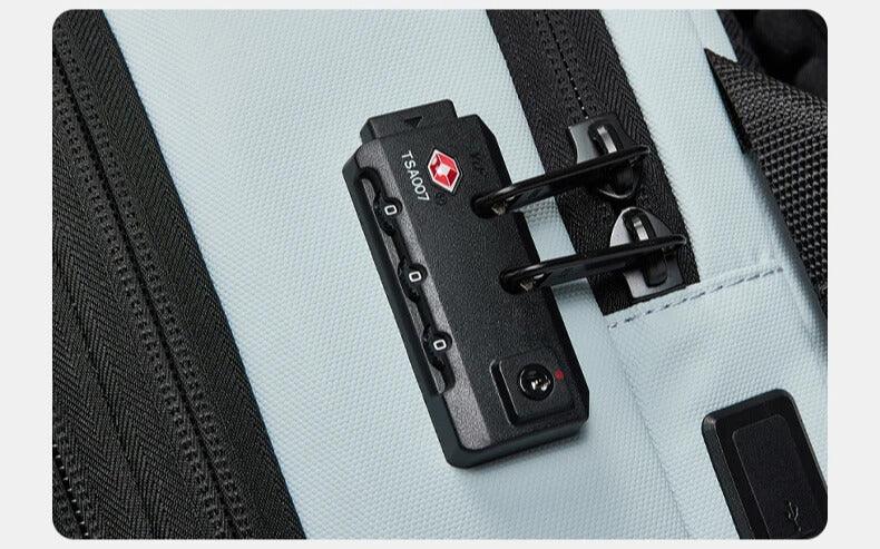 sac à dos voyage sous vide Vacupack avec fermeture à code sécurisé pour bagage