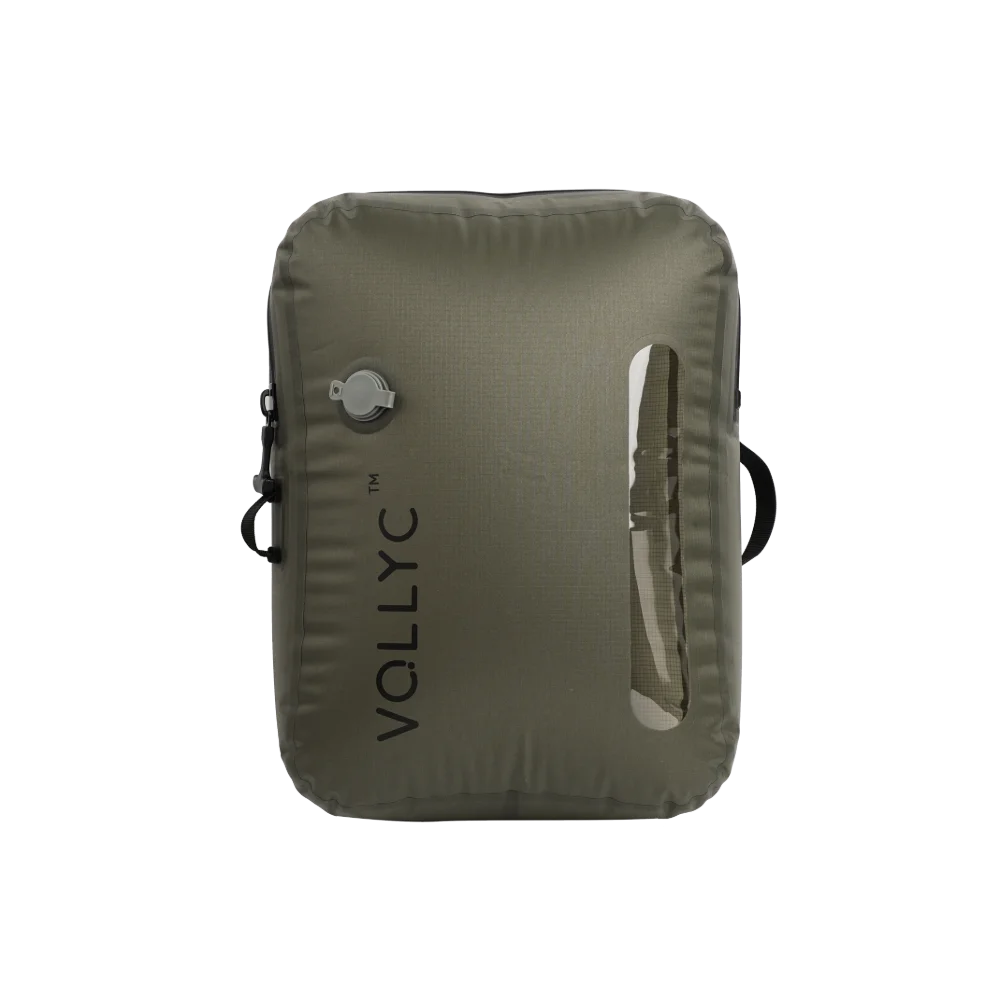 Sac compression voyage VoliVac taille P avec pompe NanoPump5 et vetements compresses