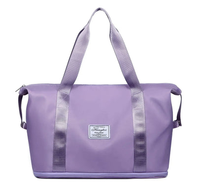 Découvrez le sac de sport femme PowerMove™ allié stylé pour activités quotidiennes actives, idéal comme sac de sport femme ultraléger imperméable en polyester résistant pour salle fitness yoga et natation, ce sac de sport femme multifonction avec compartiment sec et humide évite mélange vêtements mouillés et affaires sèches pour organisation parfaite, parfait pour sac de sport femme tote décontracté grande capacité adaptable week-end improvisé ou voyages courts de la boutique RangementChic, un sac de sport 
