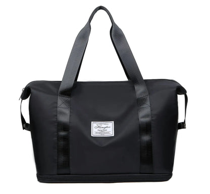 Découvrez le sac de sport femme PowerMove™ allié stylé pour activités quotidiennes actives, idéal comme sac de sport femme ultraléger imperméable en polyester résistant pour salle fitness yoga et natation, ce sac de sport femme multifonction avec compartiment sec et humide évite mélange vêtements mouillés et affaires sèches pour organisation parfaite, parfait pour sac de sport femme tote décontracté grande capacité adaptable week-end improvisé ou voyages courts de la boutique RangementChic, un sac de sport 