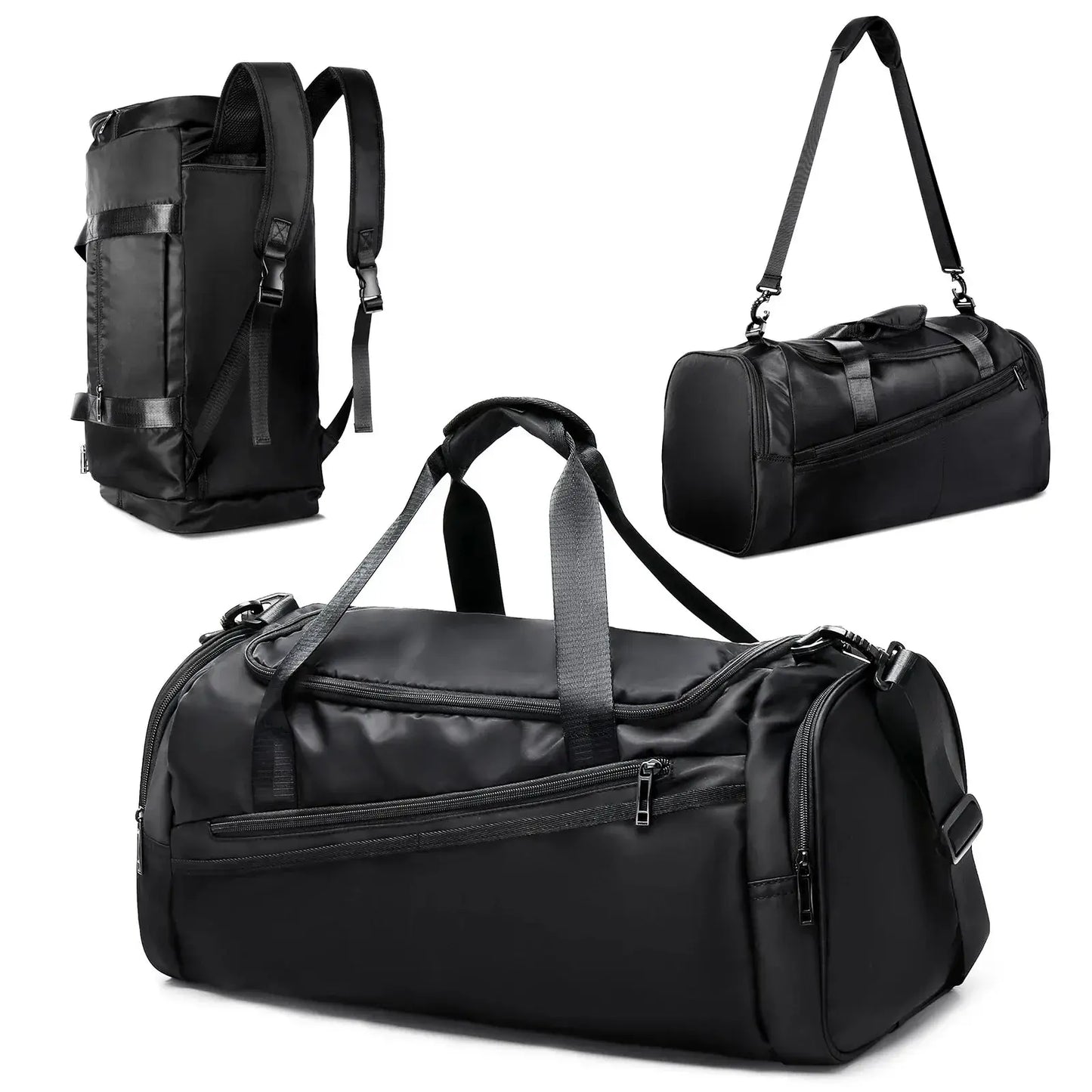 Sac de voyage 40L polyvalent sport et voyage, sac de sport gym bag léger et pliable avec compartiment chaussures séparé, sac de voyage homme femme idéal pour week-end, court séjour, long séjour, long trajet, entraînement sportif, fitness, déplacements quotidiens, bagage pratique durable en matériaux de haute qualité, sac de voyage cabine fonctionnel et résistant