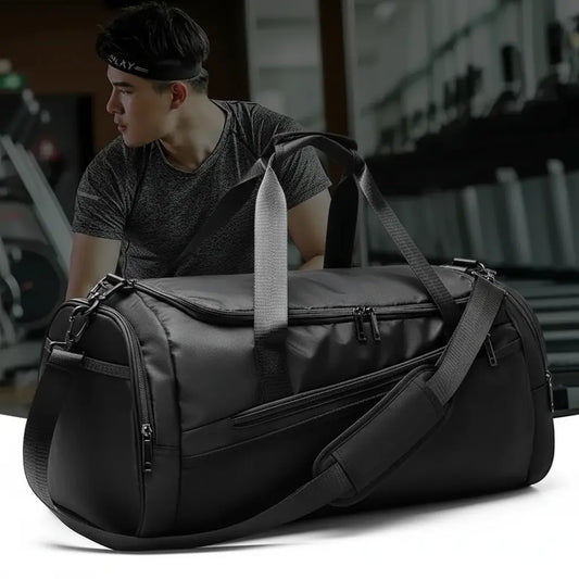 Sac de voyage 40L polyvalent sport et voyage, sac de sport gym bag léger et pliable avec compartiment chaussures séparé, sac de voyage homme femme idéal pour week-end, court séjour, long séjour, long trajet, entraînement sportif, fitness, déplacements quotidiens, bagage pratique durable en matériaux de haute qualité, sac de voyage cabine fonctionnel et résistant