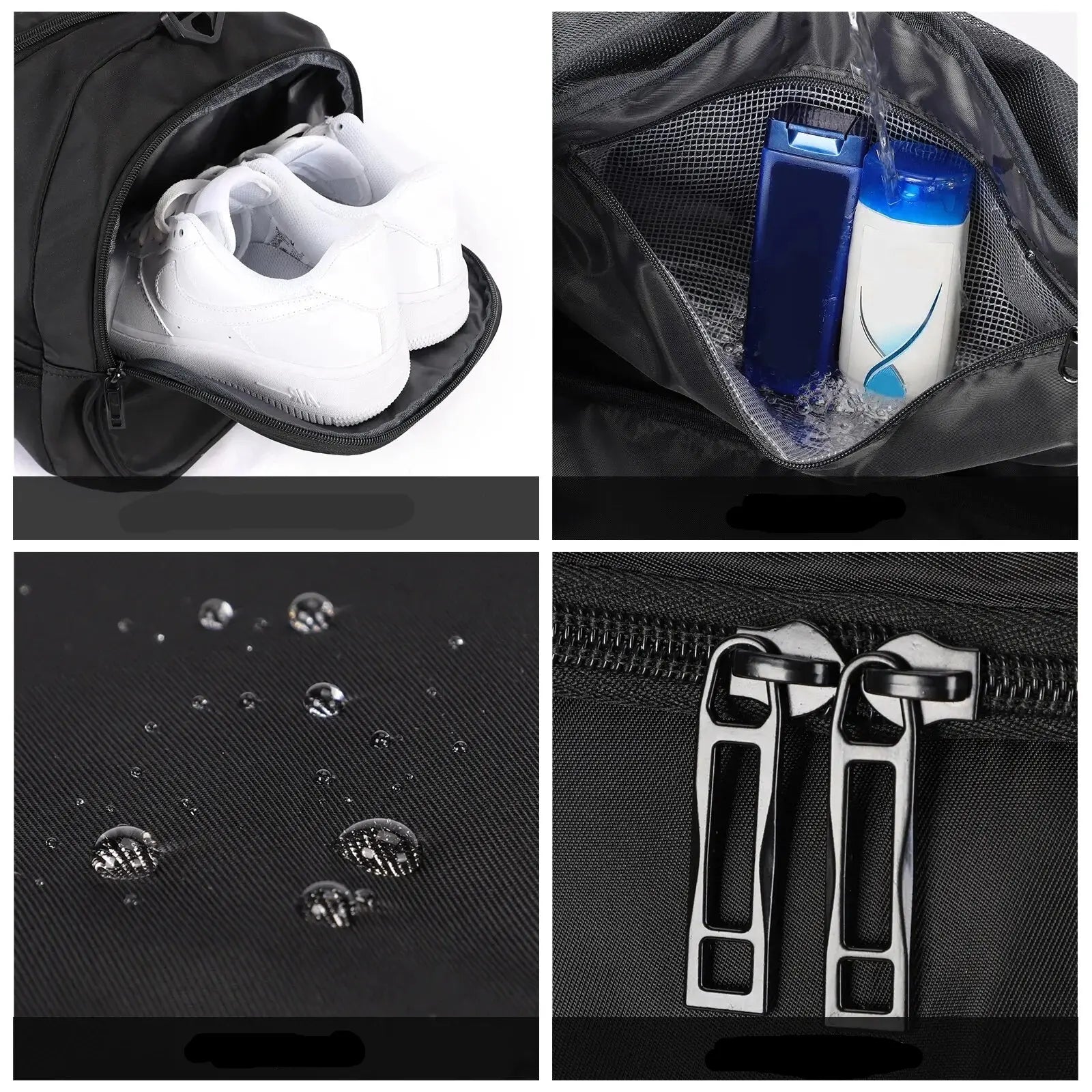 Sac de voyage 40L polyvalent sport et voyage, sac de sport gym bag léger et pliable avec compartiment chaussures séparé, sac de voyage homme femme idéal pour week-end, court séjour, long séjour, long trajet, entraînement sportif, fitness, déplacements quotidiens, bagage pratique durable en matériaux de haute qualité, sac de voyage cabine fonctionnel et résistant